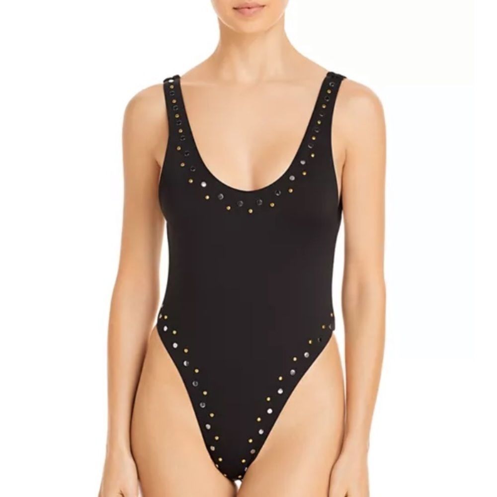 Dolce Vita Stella High-Leg Swimsuit size XS